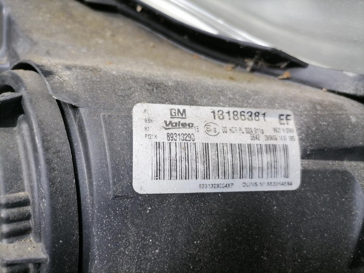 Opel Corsa D original Scheinwerfer vorn links Halogen Bj.2009